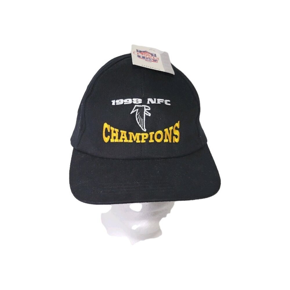Atlanta Falcons Baseball Hat Cap NWT Snapback 1998 NFC Champions NOS